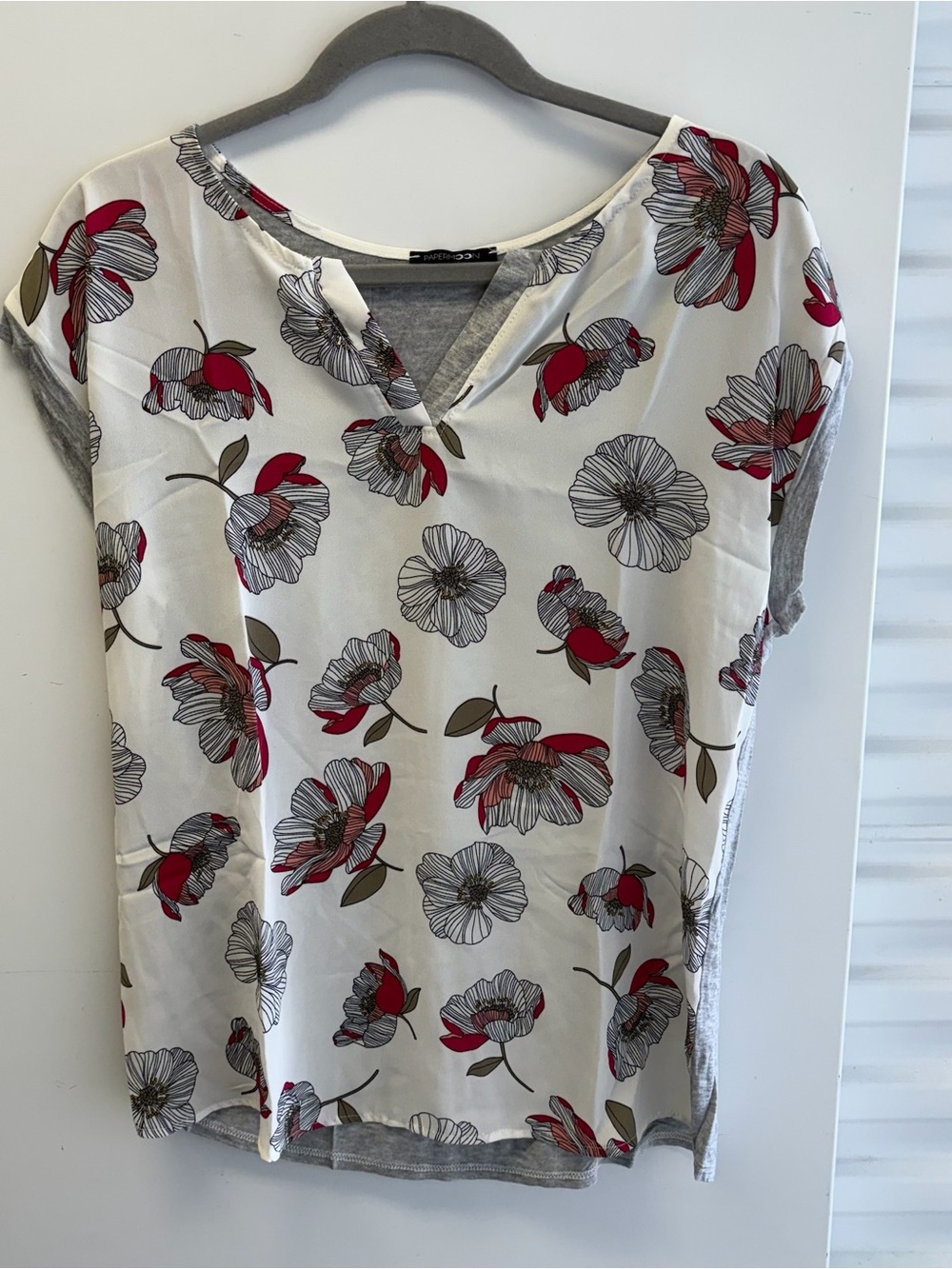 Papermoon Floral Blouse Sleeveless top